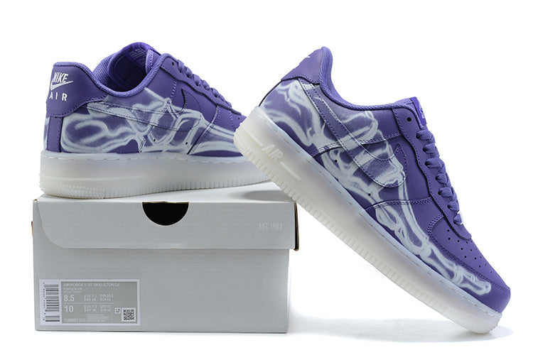 Air Force 1 "Skeleton Purple"