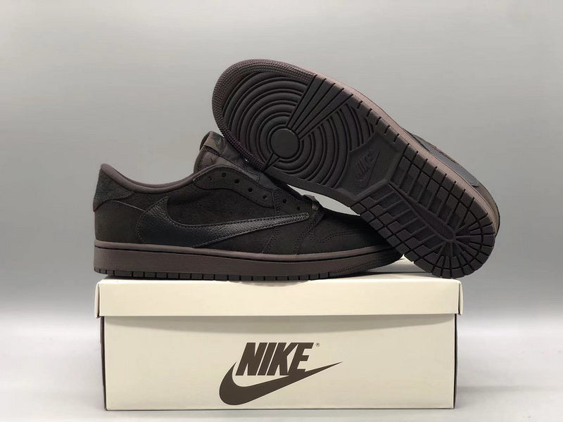 Travis Scott x Air Jordan 1 Low "Velvet Brown"