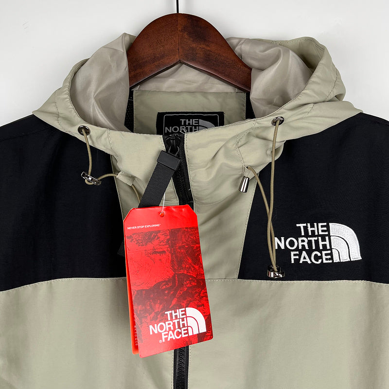 Corta Vento The North Face Verde Meio Ziper