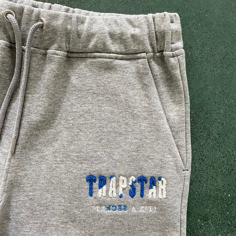 Conjunto Trapstar Verão Cinza Azul e Branco