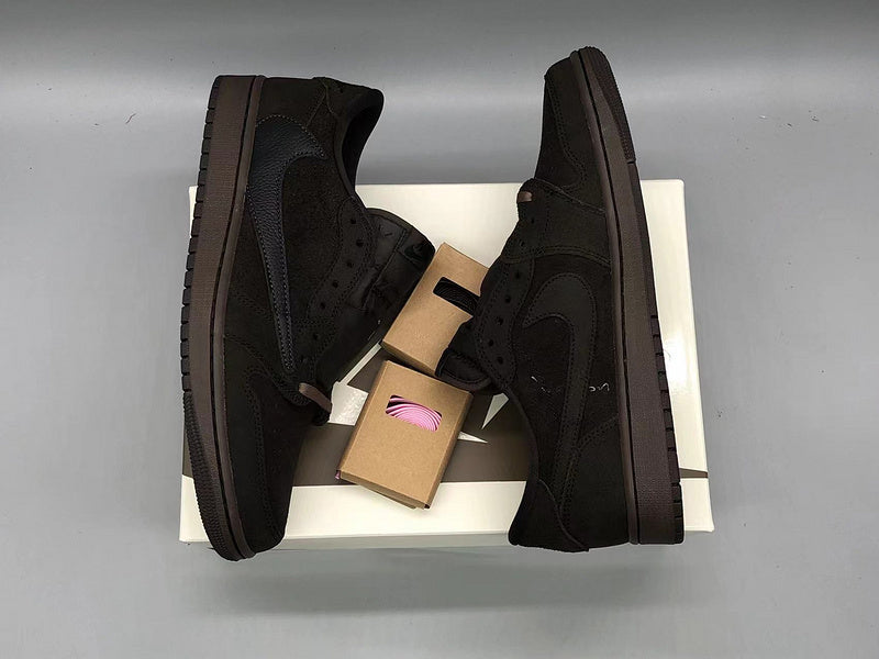 Travis Scott x Air Jordan 1 Low "Velvet Brown"