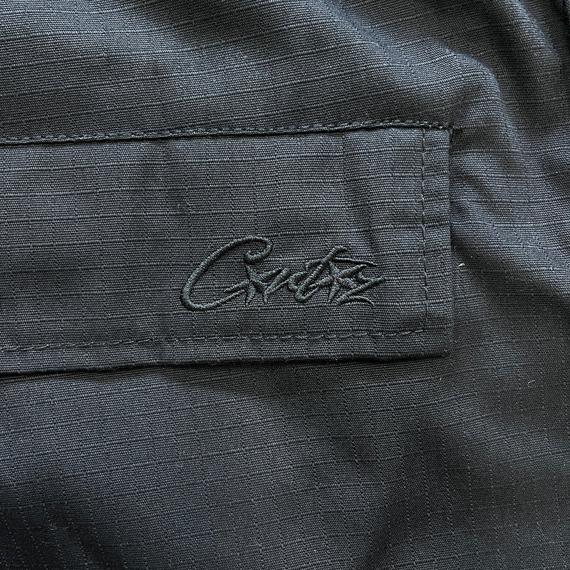 Calça Corteiz Cargo Triple Black