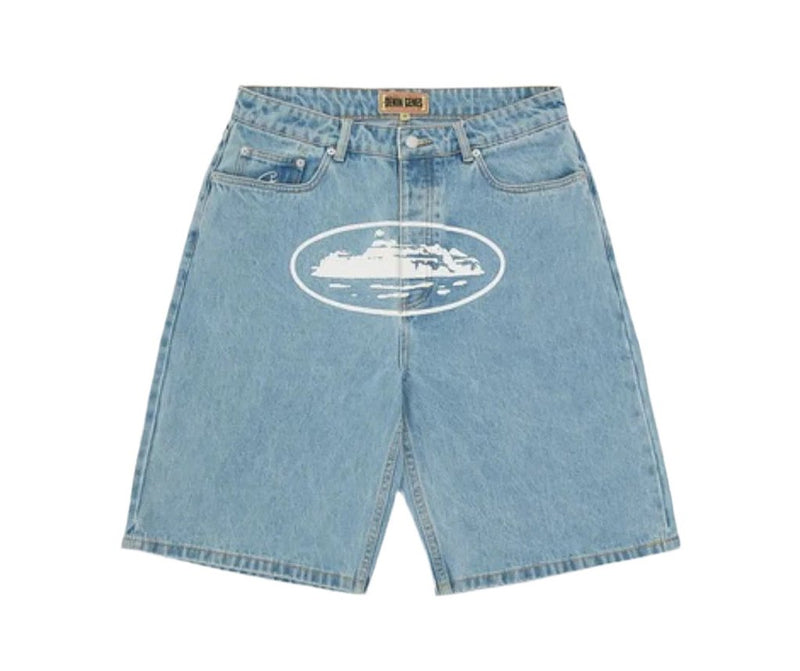 Jorts Jeans Corteiz "Azul Claro"