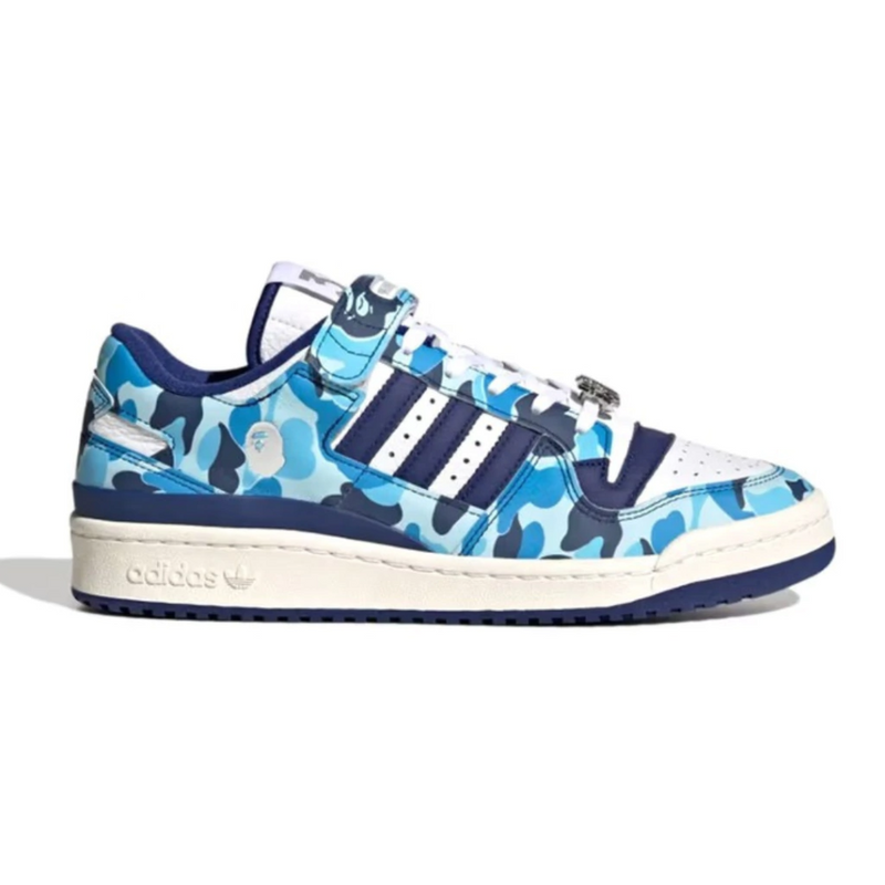 Bape X Forum low 30TH ANNIVERSARY "Blue"